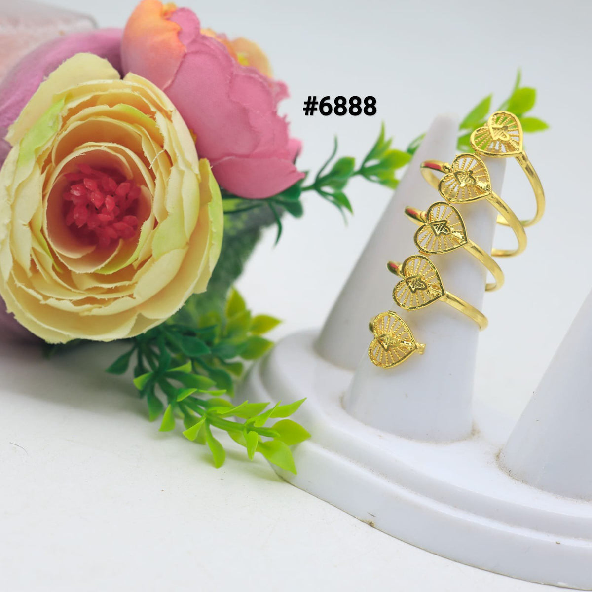 Gold Plated Finger Rings, PMJ Model No: 6888
