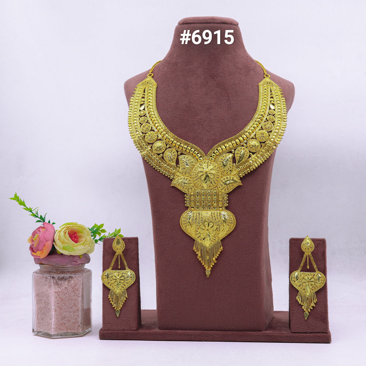 Gambian gold-plated necklace