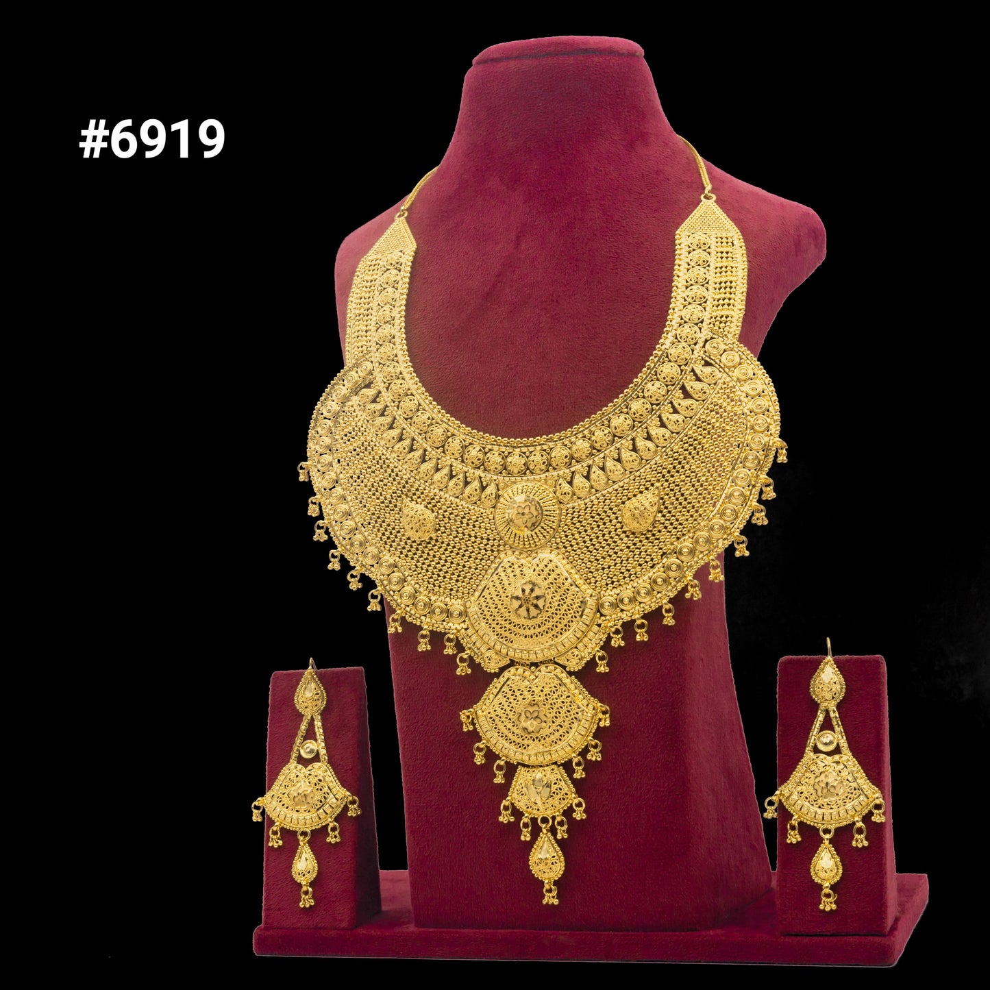 Gold Plated Long Necklaces, PMJ Model No: 6919