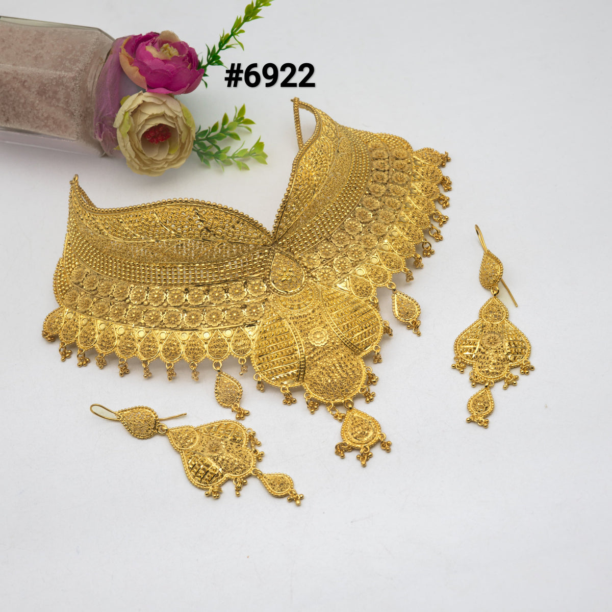 Gold Plated Long Necklaces, PMJ Model No: 6922