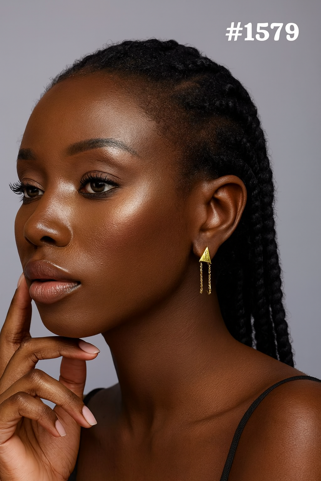 PMJ Lavish Mint Gold Plated Beautiful Earrings Set Junk Jewelry Sale MODEL : 1579