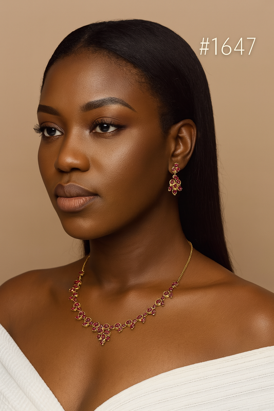 PMJ Indian Gold Plated Chain with Style Pendant Jewelry Sale MODEL : 1647