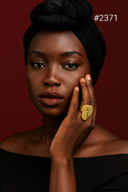 Gold Plated Beautiful Stylish Finger Ring MODEL 2371