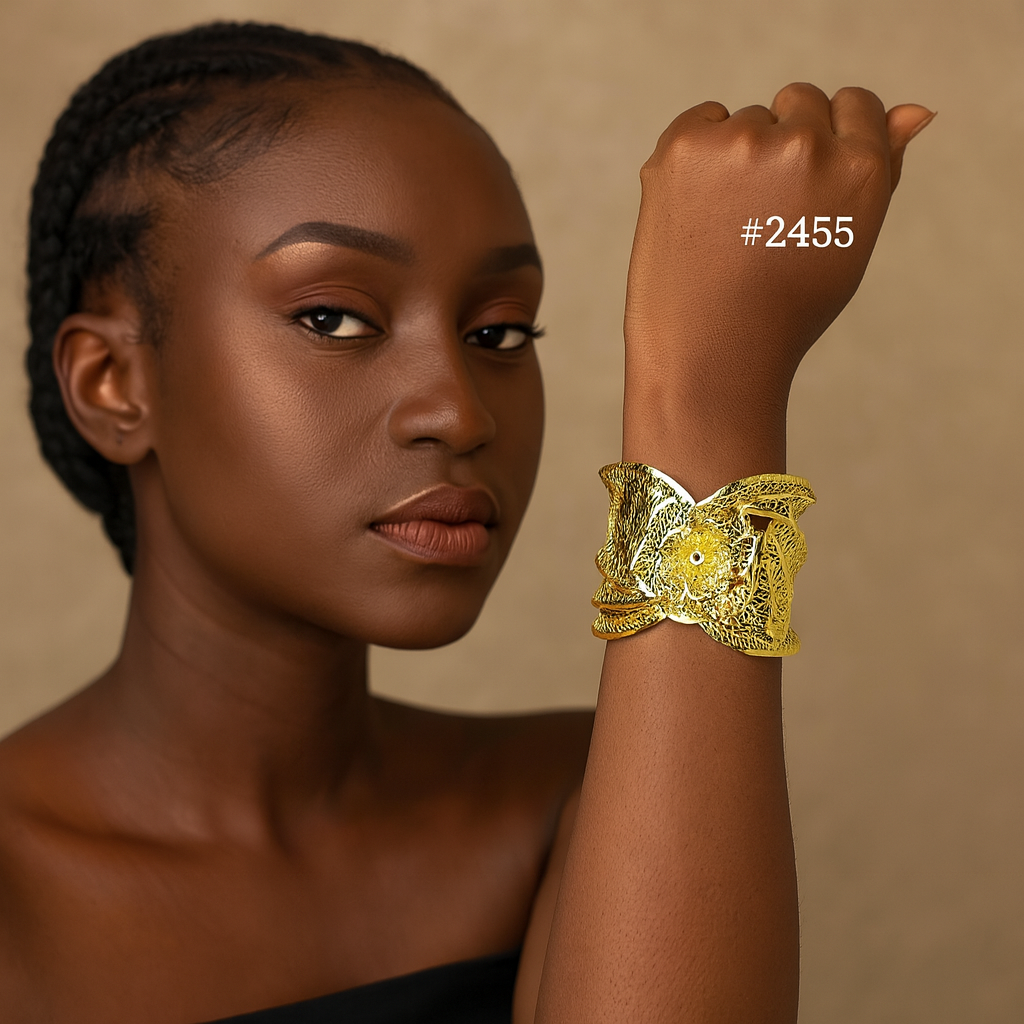 Gold Plated Bridal Bracelet PMJ Model No : 2455