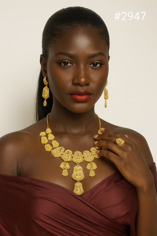 Hand Made Jewelry Shot Necklace Set, PMJ Model No: 2947