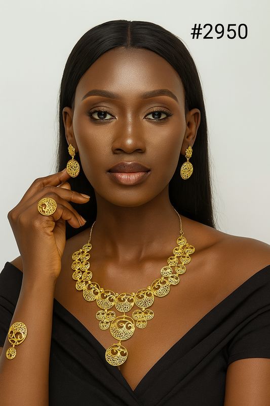 Hand Made Jewelry Shot Necklace Set, PMJ Model No: 2950