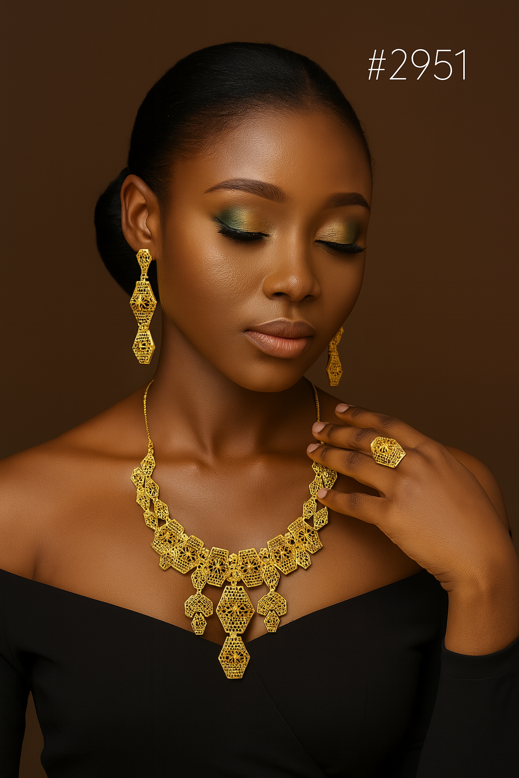 Hand Made Jewelry Shot Necklace Set, PMJ Model No: 2951