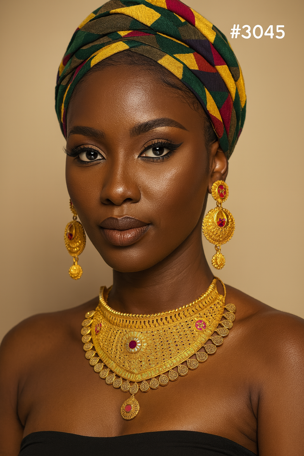 PMJ Beautiful Heavy stone work Short Set Model no. 3045