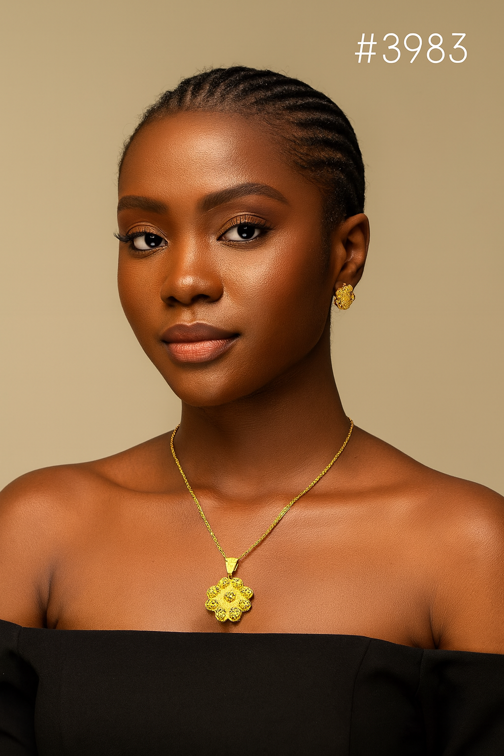 Gold Plated Pendant, PMJ Model No: 3983