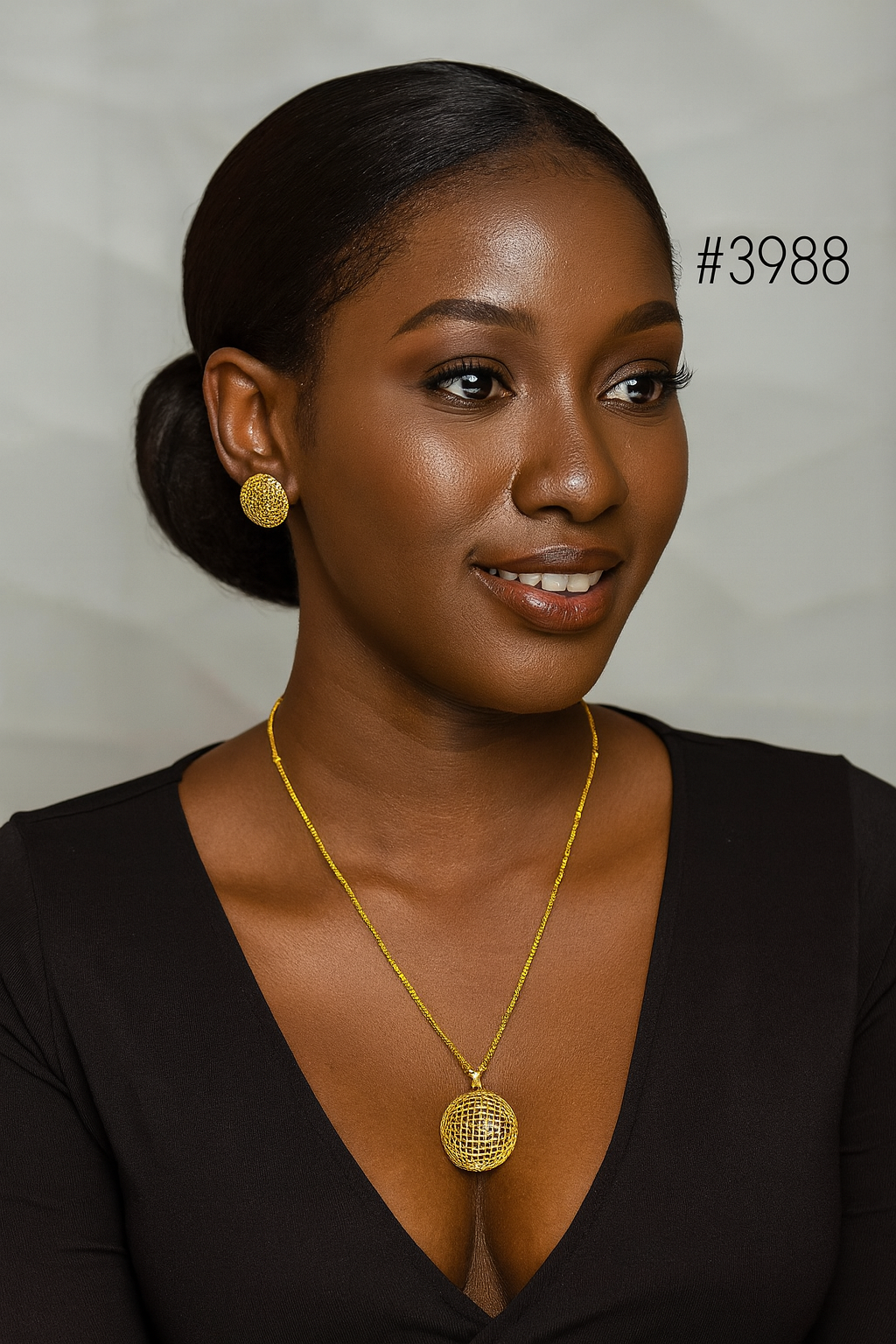 Gold Plated Pendant, PMJ Model No: 3988