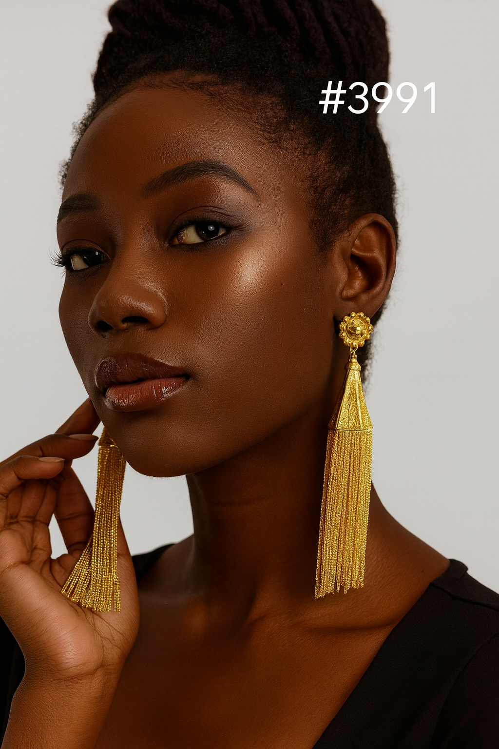 Gold Plated Designer Earrings, PMJ Model No: 3991