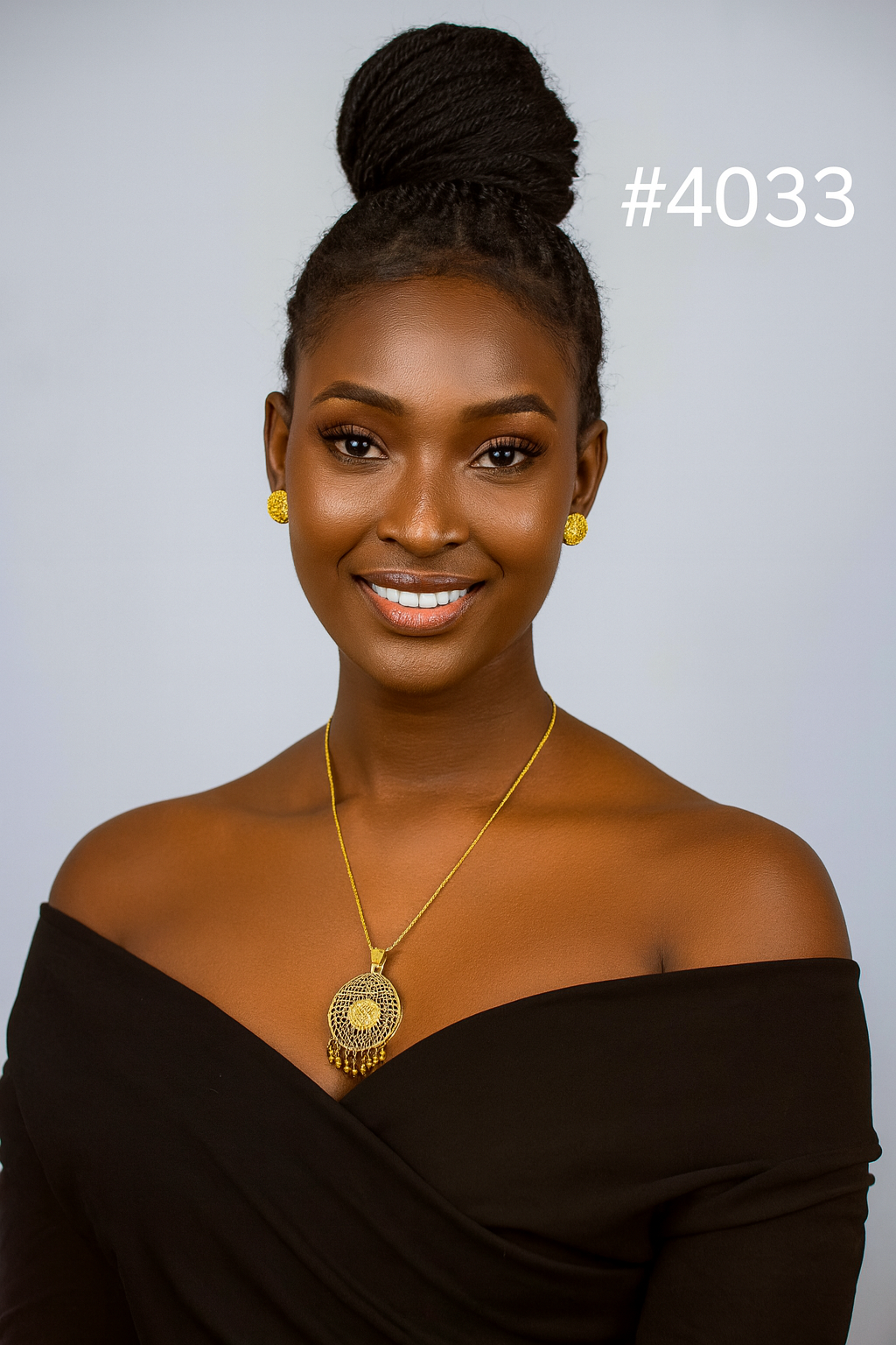 Gold Plated Pendant, PMJ Model No: 4033