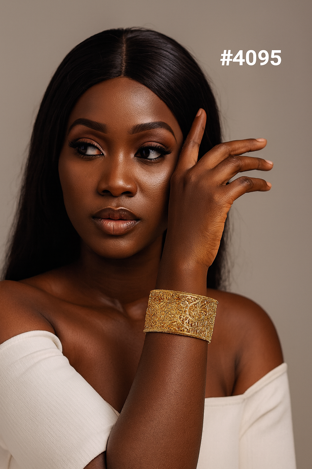 Gold Plated Bridal Wear Bangles, PMJ Model No: 4095