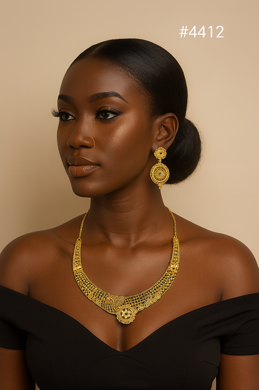 Hand Made Jewelry Shot Necklace Set, PMJ Model No: 4412