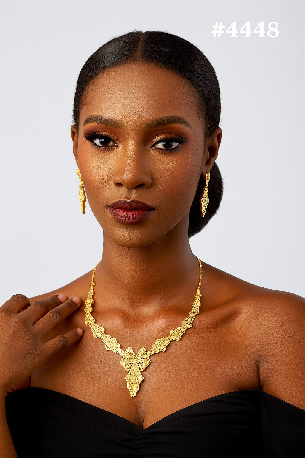 Hand Made Jewelry Shot Necklace Set, PMJ Model No: 4448