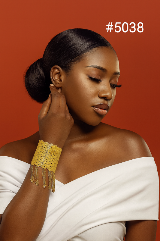 Gold Plated Bridal Wear Bangles, PMJ Model No: 5038