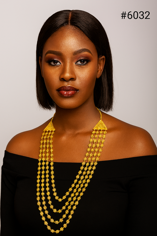 PMJ Beautiful Long Set Necklace Model no. 6032