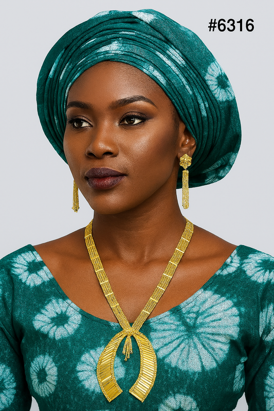 Exclusive Gold Plated Long Necklace Set, PMJ Model No: 6316