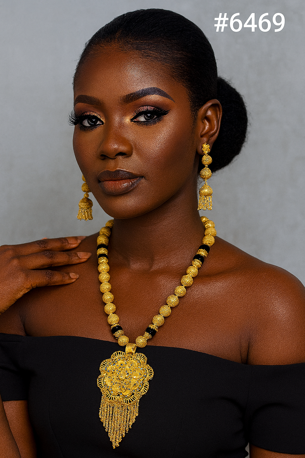 Fancy-Long-necklace MODEL NO : 6469