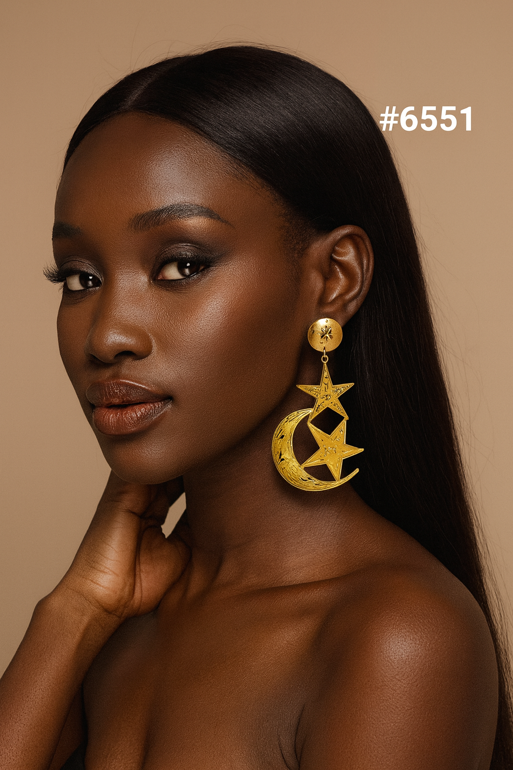 Gold Plated Designer Earrings, PMJ Model No: 6551