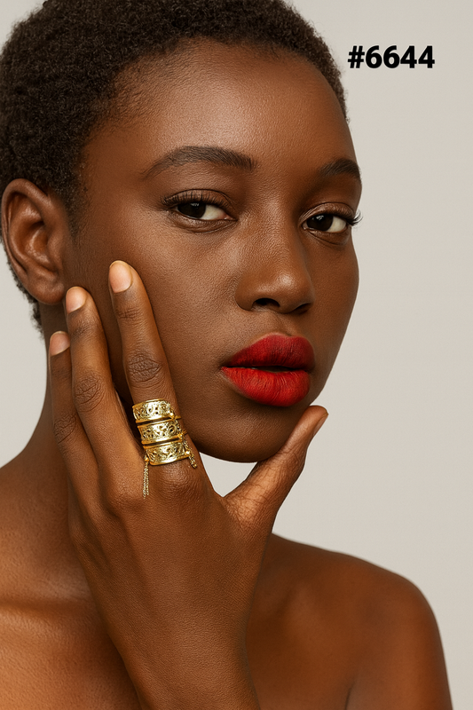 Gold Plated Finger Rings, PMJ Model No:6644