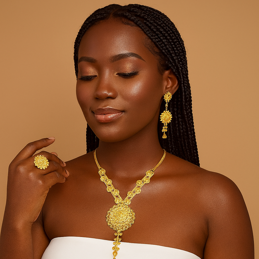 Gold Plated Long Necklaces, PMJ Model No: 6820