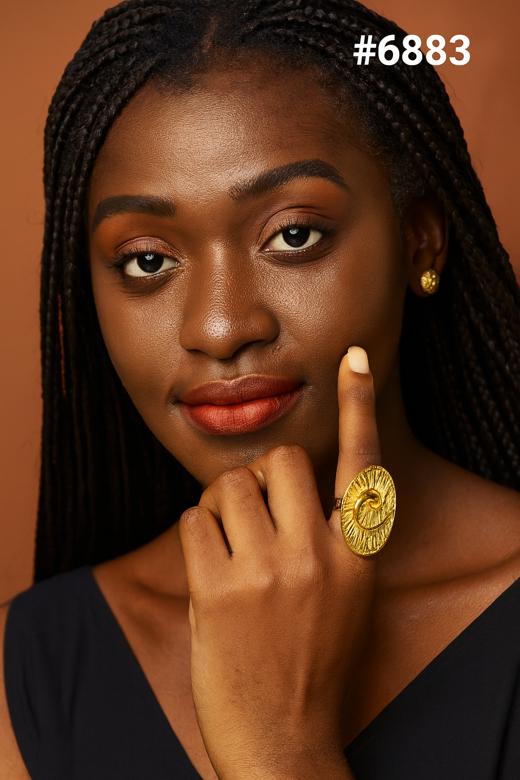 Gold Plated Finger Rings PMJ Model No : 6883