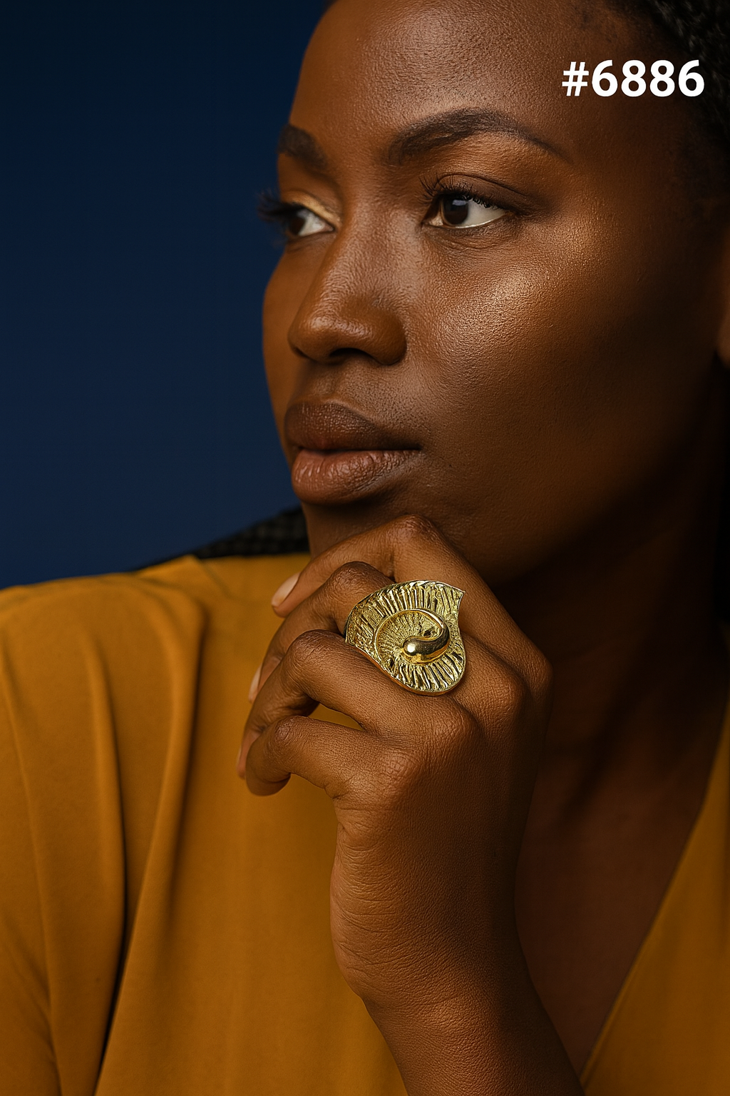 Gold Plated Finger Rings PMJ Model No : 6886