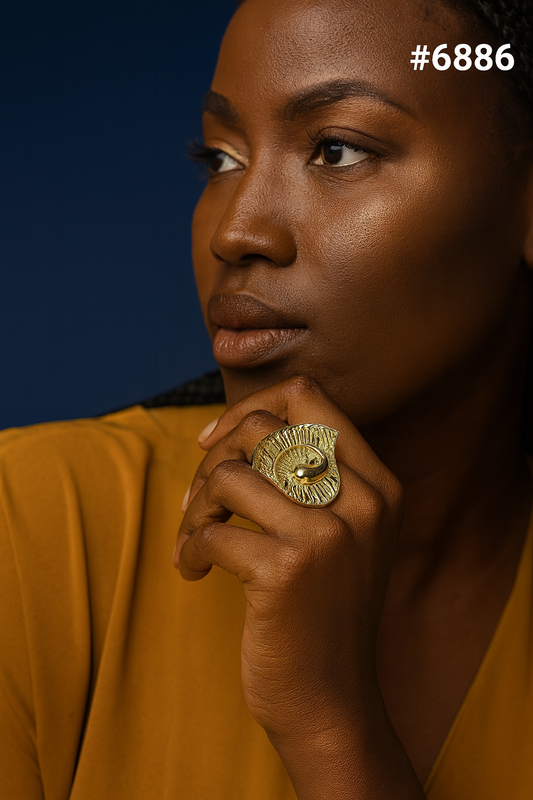 Gold Plated Finger Rings PMJ Model No : 6886