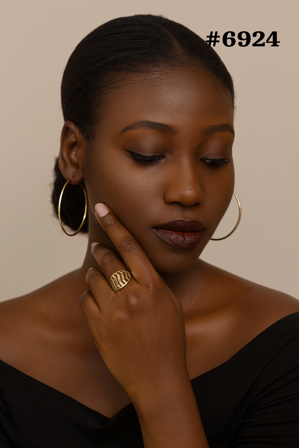 Gold Plated Finger Rings, PMJ Model No: 6924