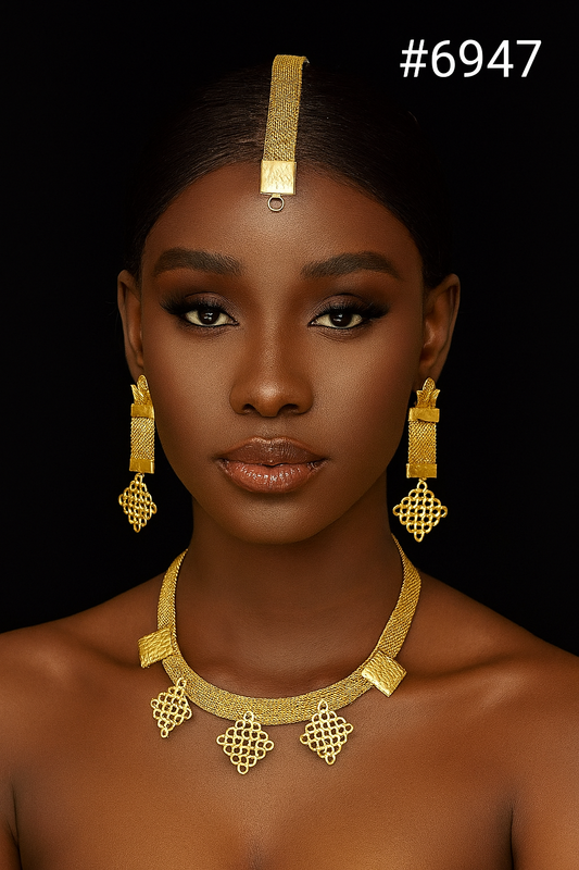 Gold Plated Short Necklaces, PMJ Model No: 6947