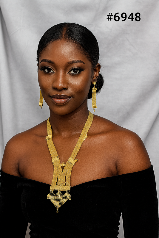 Gold Plated Long Necklaces, PMJ Model No: 6948