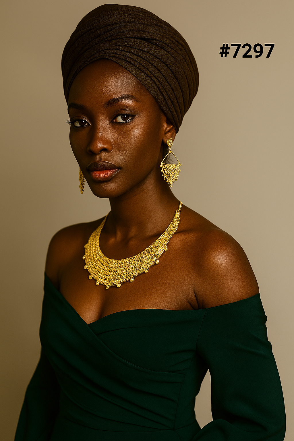 Gold Plated Short Necklace 1 Gram Gold Plated Jewellery PMJ Model No : 7297