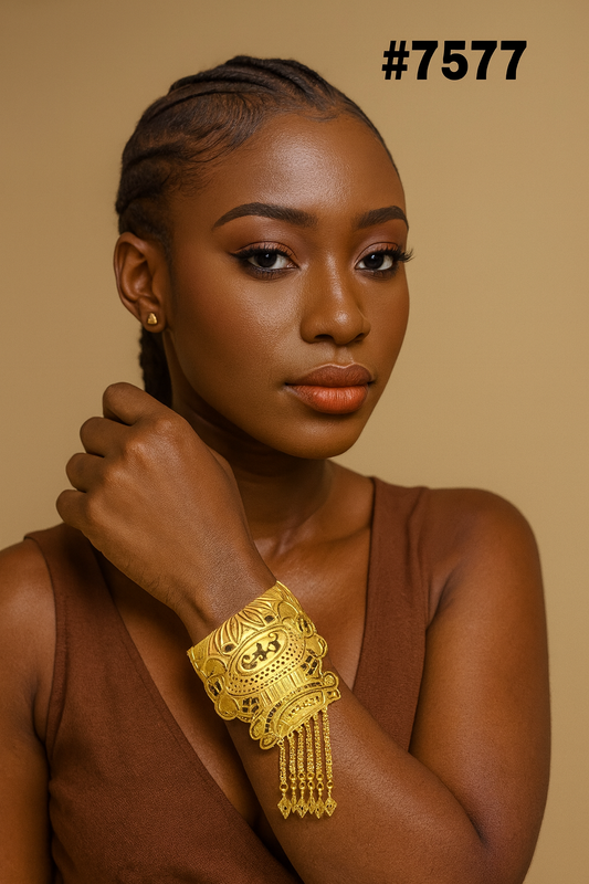 Gold Plated Jalar Bracelet Model no : 7577