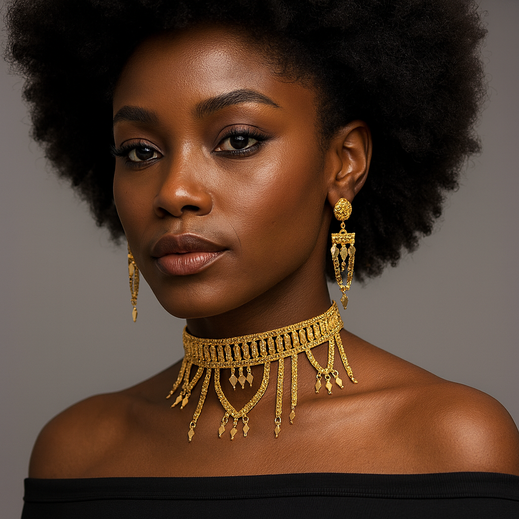 Gold Plated Short Necklace 5 Gram Gold Plated Jewellery PMJ Model No : 7922