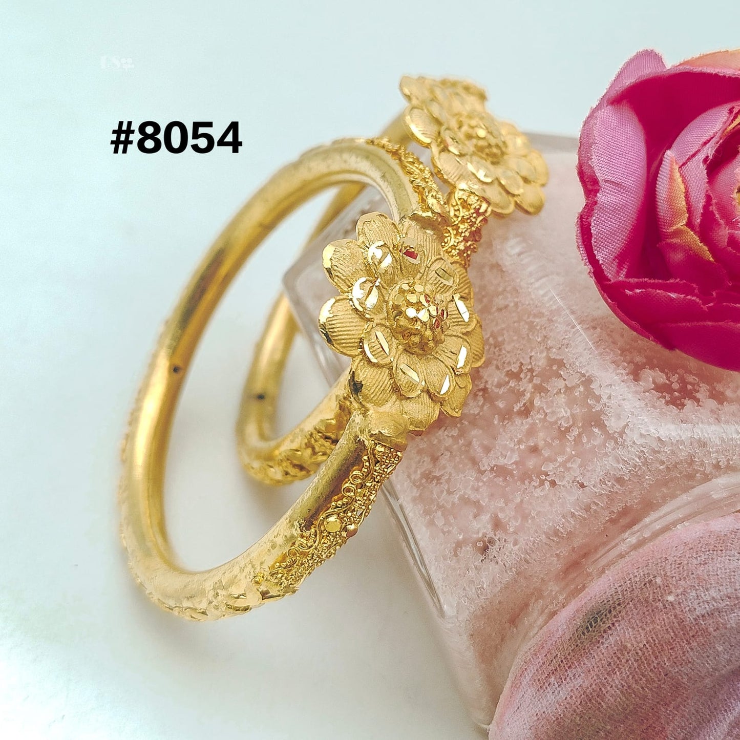 Gold Plated BANGLE 5 Gram Gold Plated Jewellery PMJ Model No : 8054