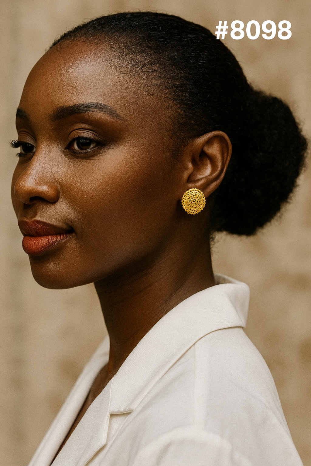 Gold Plated Designer Earrings, PMJ Model No: 8098