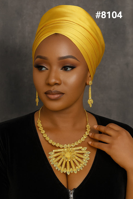 Gold Plated Short NECKLACE 5 Gram Gold Plated Jewellery PMJ Model No : 8104