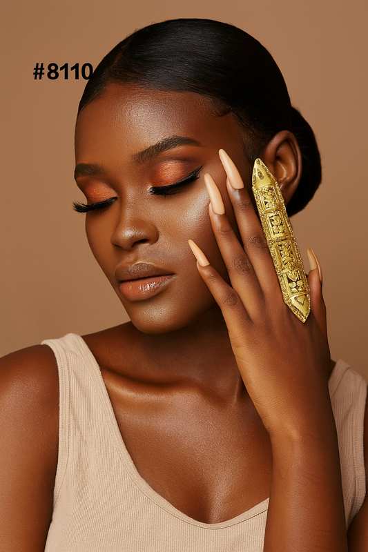 Gold Plated Finger Ring 5 Gram Gold Plated Jewellery PMJ Model No : 8110