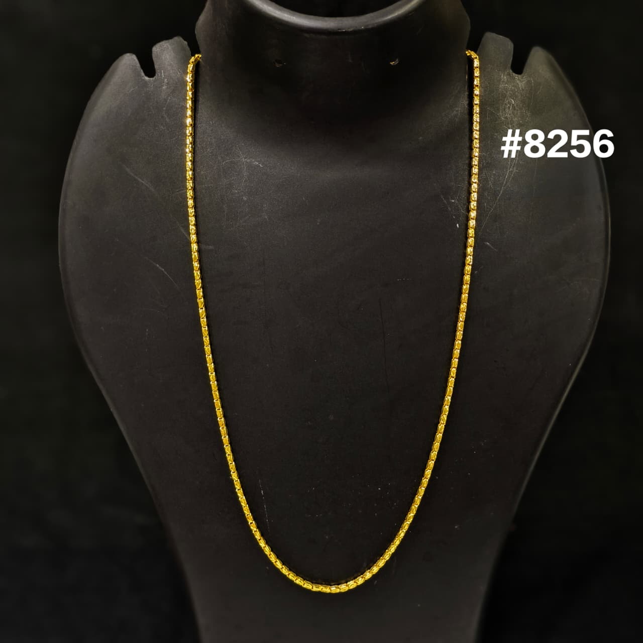 Gold Plated Chain,1 Gram Gold Plated Jewellery PMJ Model No : 8256