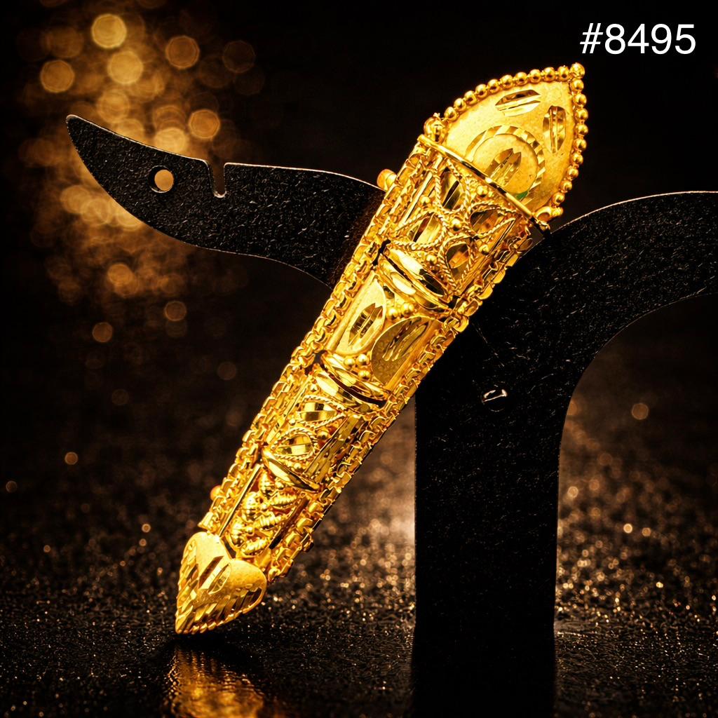 Gold Plated Finger Ring 5 Gram Gold Plated Jewellery PMJ Model No : 8495