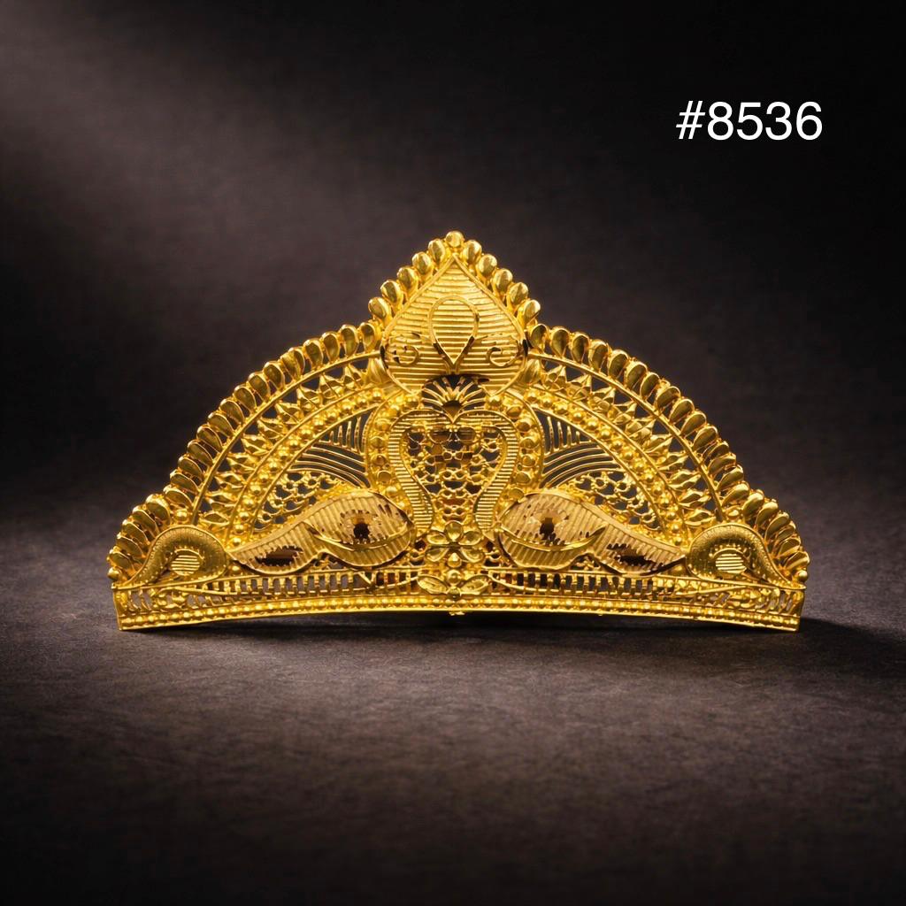 PMJ Gold Plated Beautiful Crown Model No: 8536