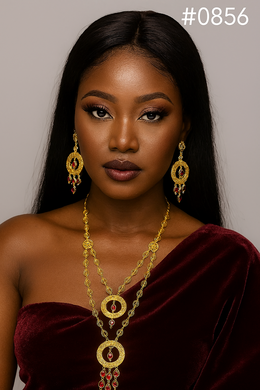 PMJ Gold Plated Sulli Choi BeautifulL’Occitane Long Necklace Costume Jewelry Sale MODEL : 856