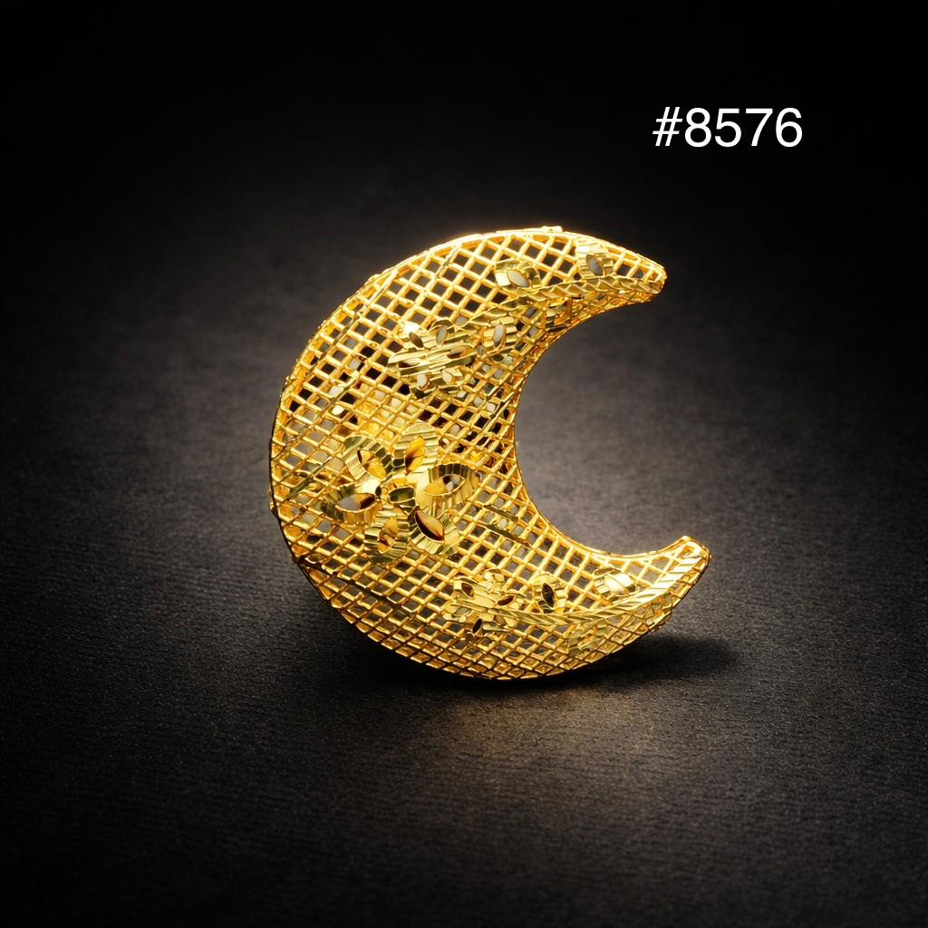 Gold Plated Finger Ring 5 Gram Gold Plated Jewellery PMJ Model No : 8576