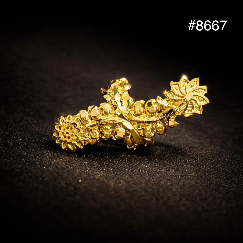 Gold Plated Finger Ring Gold Plated Jewellery PMJ Model No : 8667
