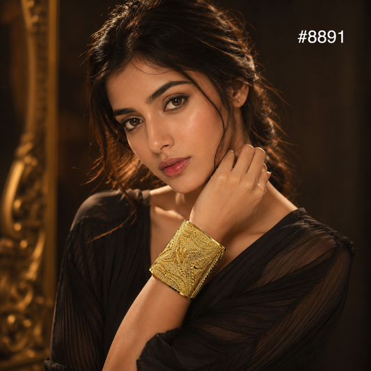 Gold Plated Bridal Bracelet PMJ Model No : 8891