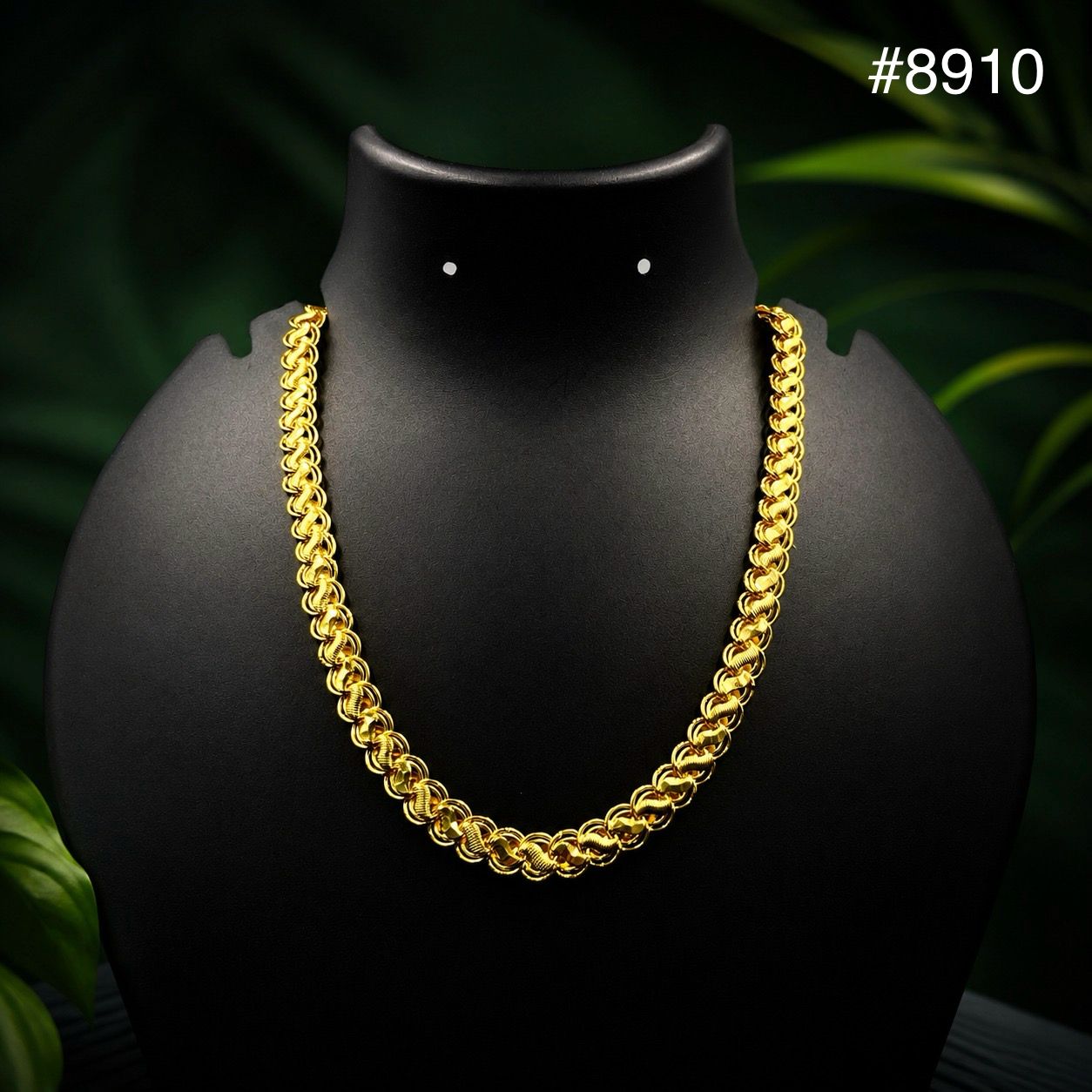 PMJ premium Royal Ringlet Gold Chain Model no :- 8910
