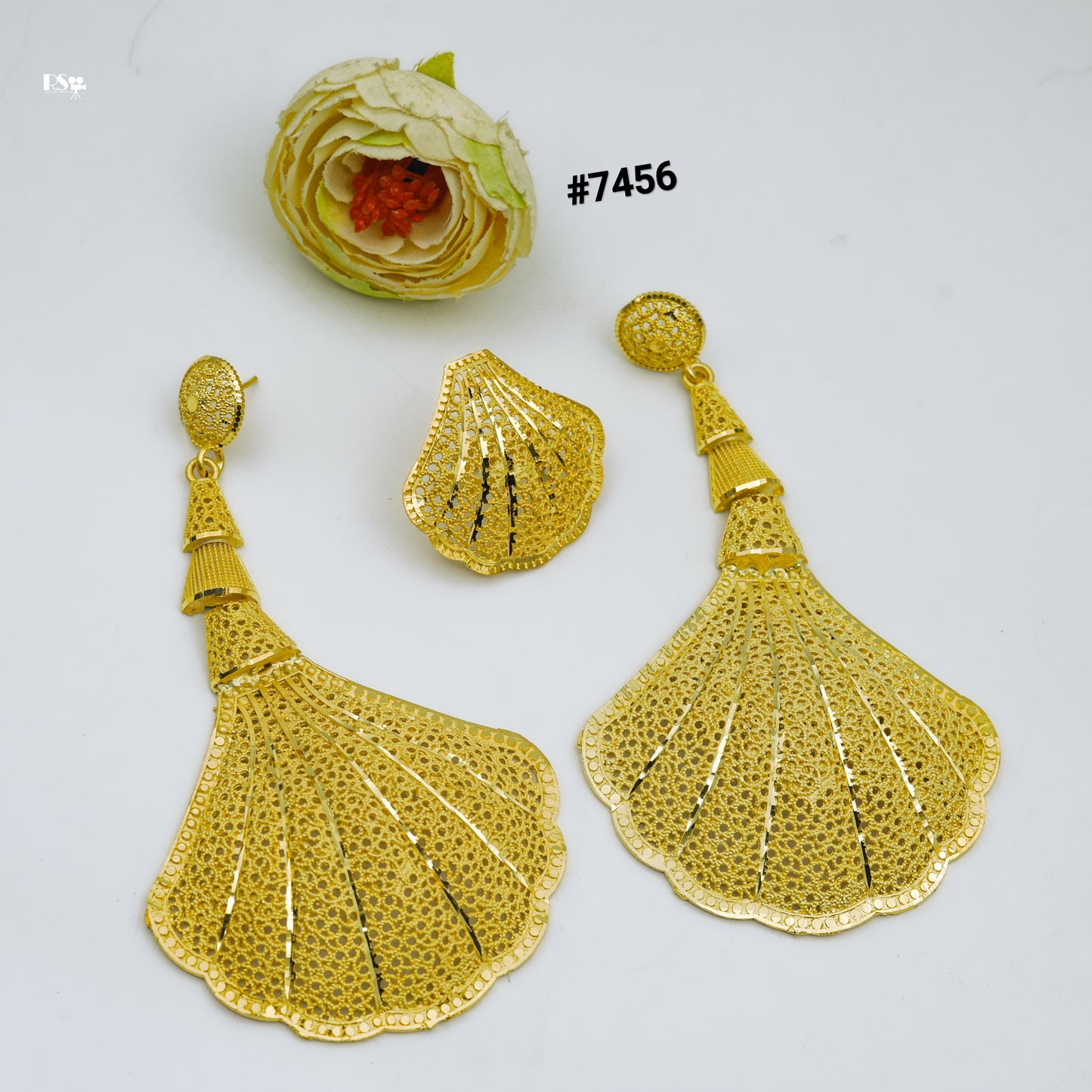 Gold Plated EARRING 1 Gram Gold Plated Jewellery PMJ Model No : 7456