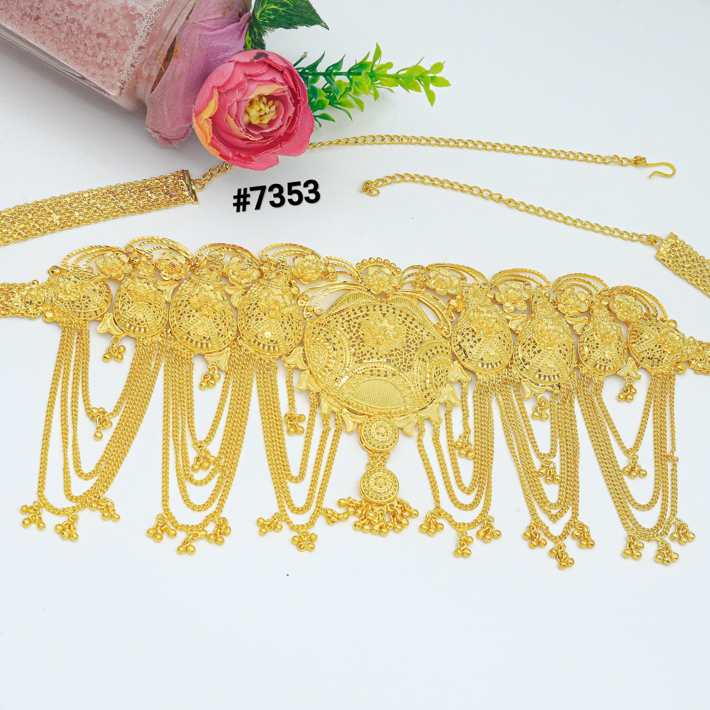 Gold Plated Waist Belt PMJ Model No : 7353