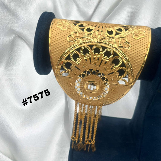 Gold Plated Jalar Bracelet Model no : 7575